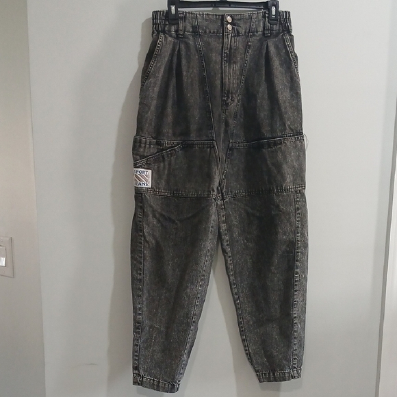 Vintage Levis Black Acid Wash Jeans - Picture 1 of 11